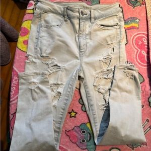 American eagle high waisted short jeans